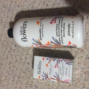 Field of Flowers Philosophy body wash and eau de toilette -great for mothers day